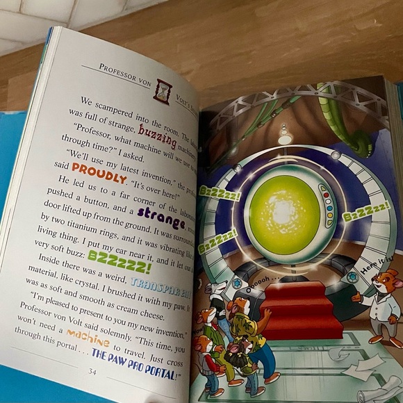 Geronimo Stilton Hardcover - The Race Against Time - Book 3 from Journey in Time - Picture 4 of 7